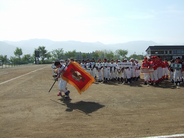 県議杯少年野球大会・栄村の復興を考える会
