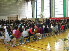 飯山小学校卒業式