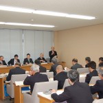 定例議会中